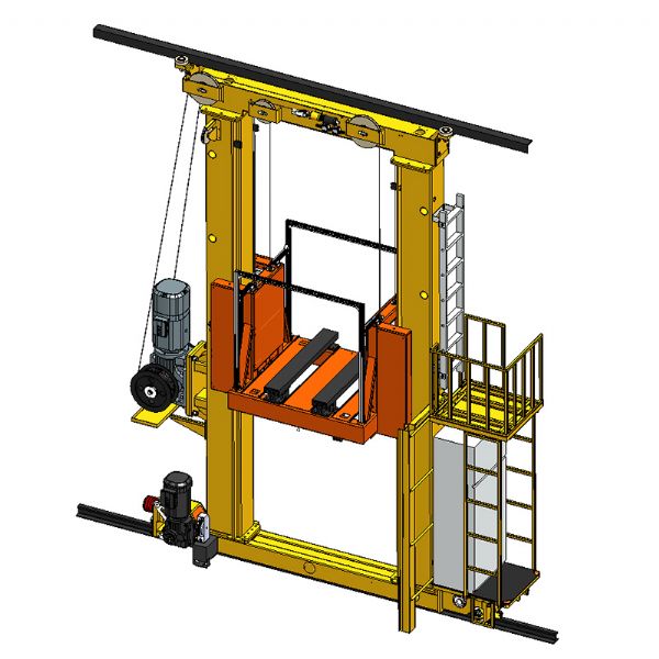 Unit-Load AS/RS Stacker Crane