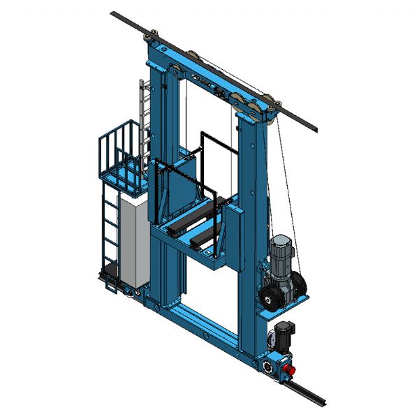 Unit-Load AS/RS Stacker Crane