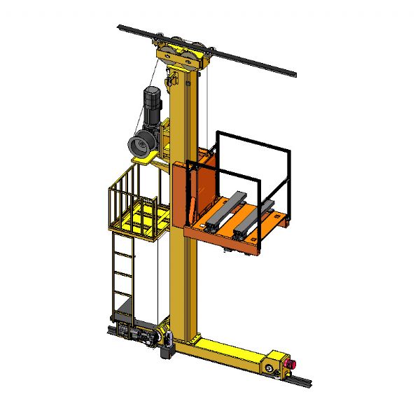 Unit-Load AS/RS Stacker Crane